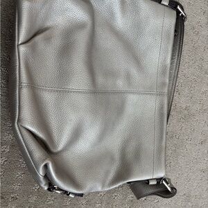 Coach Silver Shoulder Bag